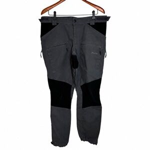 Zoomhill Mens Pro Hiking Pants Charcoal Gray Black Outdoor Trekking Size L